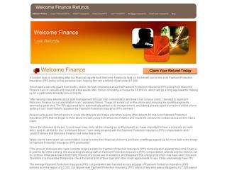 Welcome Finance